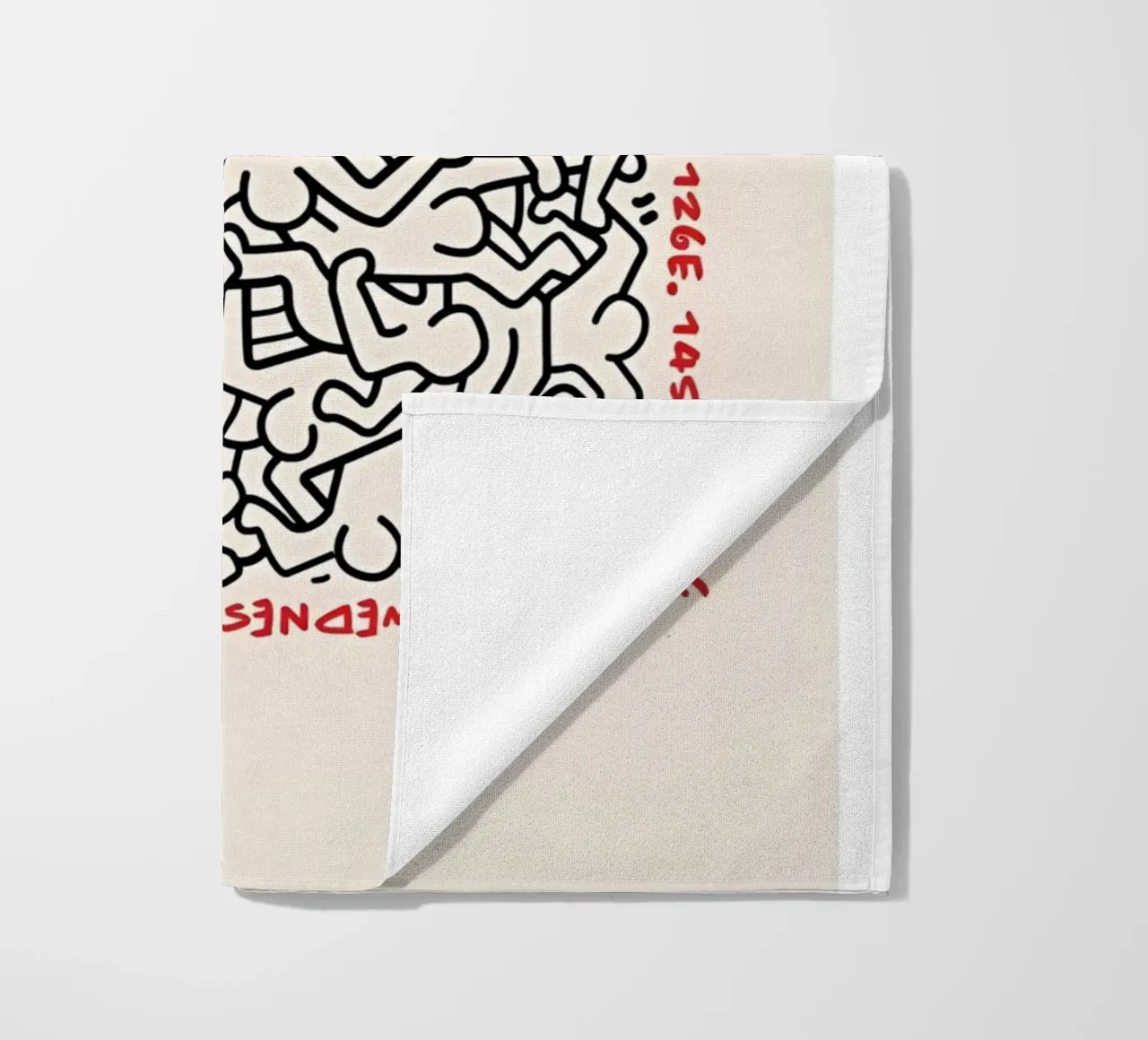 Keith Haring - American Artist telo mare da Deepness