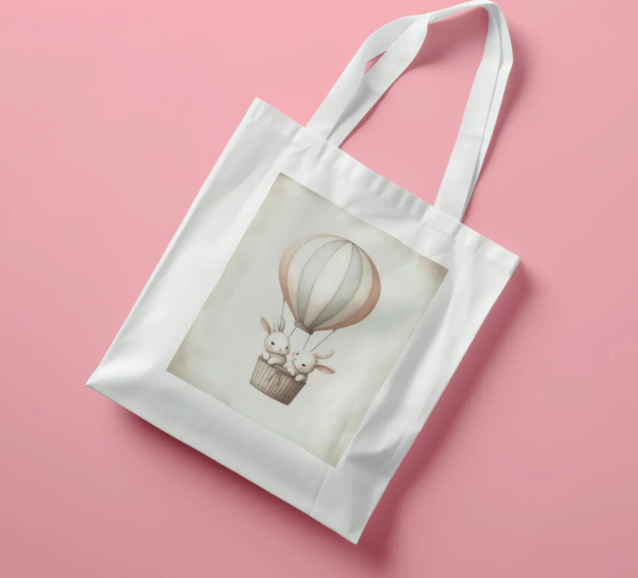 Vivaio di mongolfiere borsa in juta da edward shop