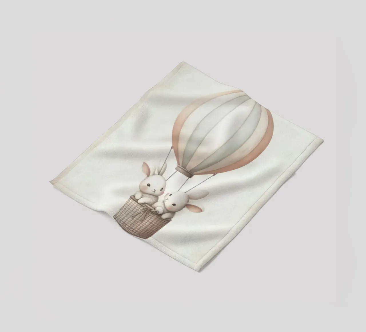 Vivaio di mongolfiere coperta in pile da edward shop