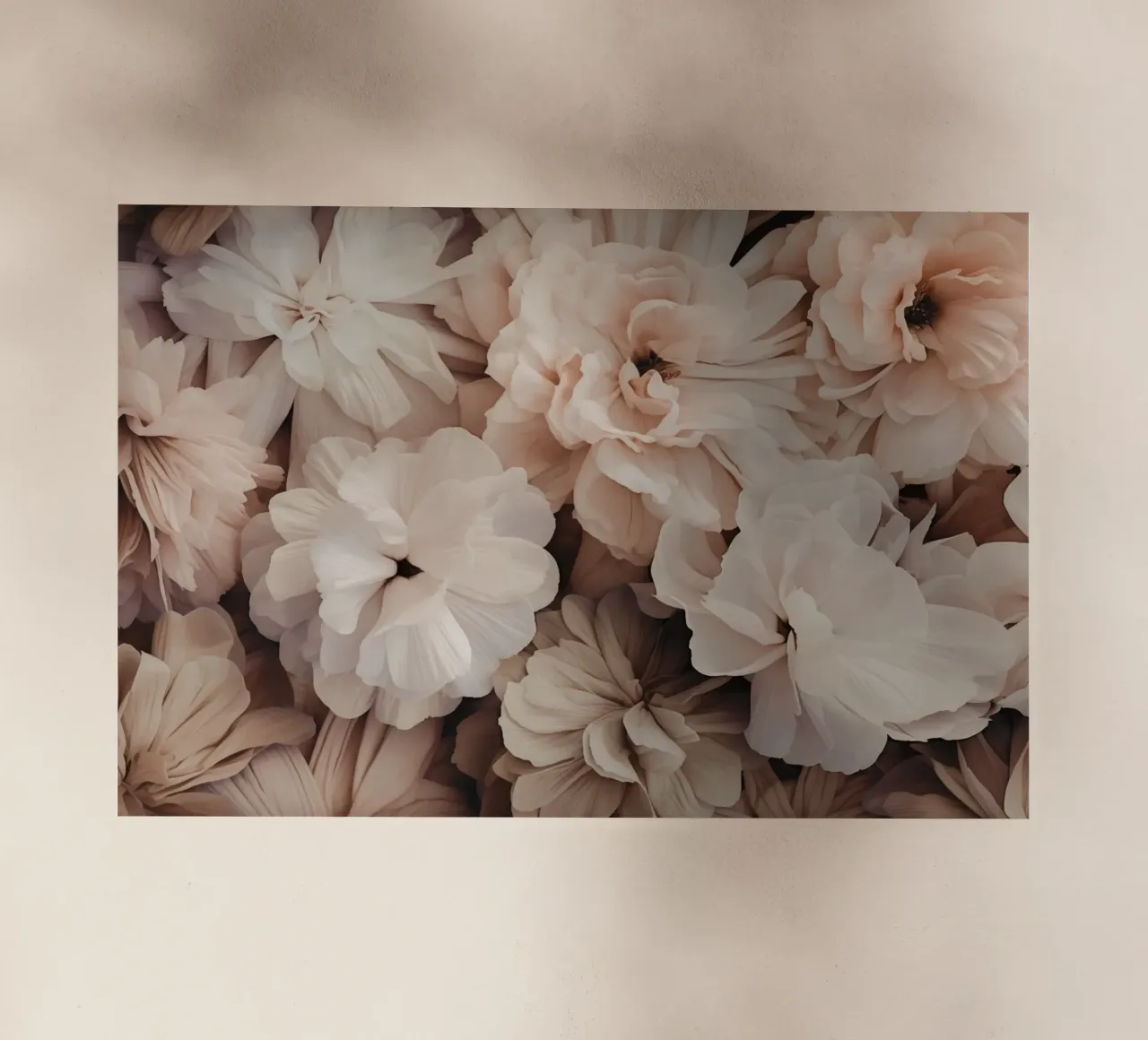 Romanticismo floreale nostalgico Avorio Pesca pellicola backlit da Andrea Haase Floral Passion