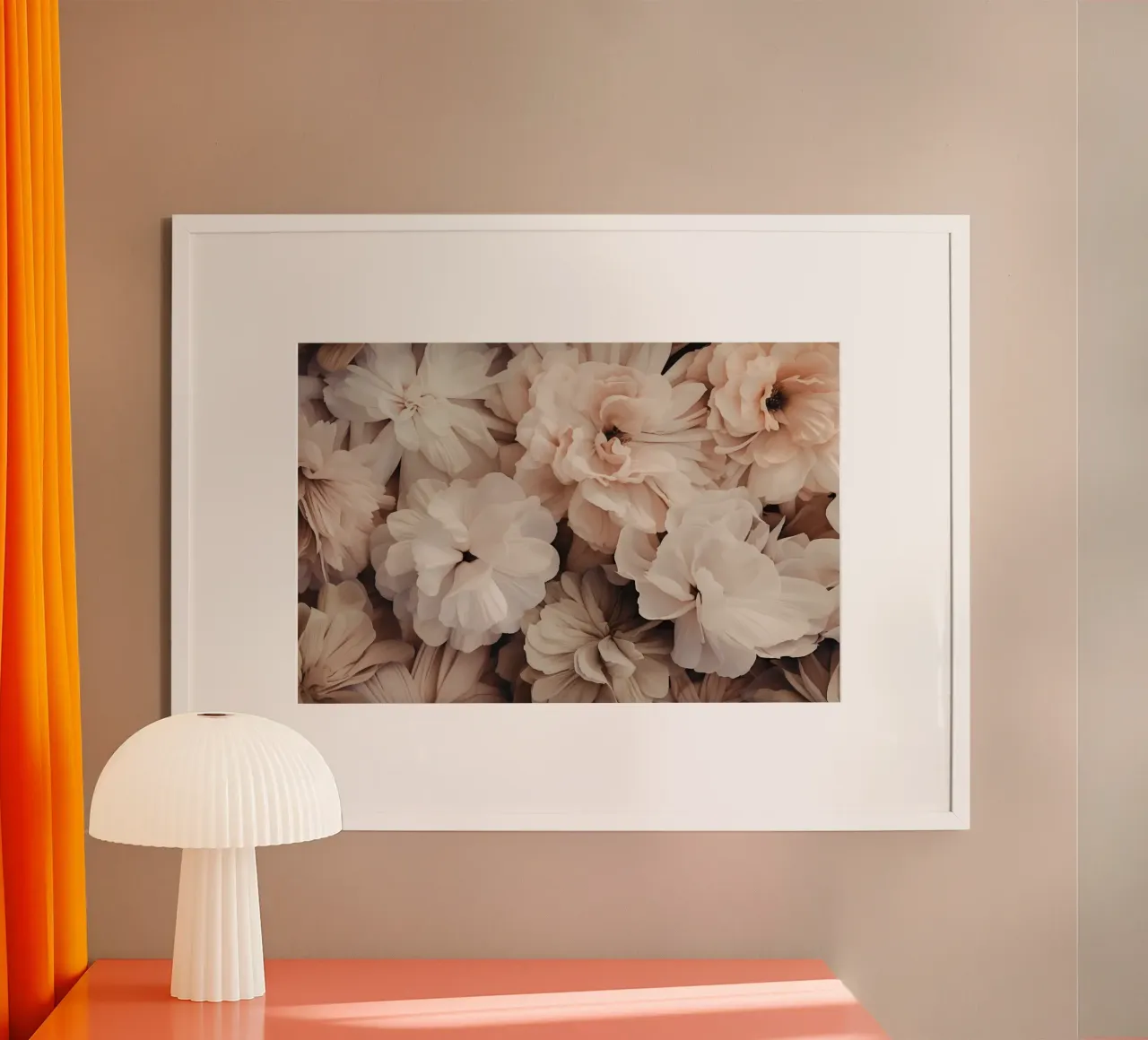 Romanticismo floreale nostalgico Avorio Pesca carta hahnemühle da Andrea Haase Floral Passion