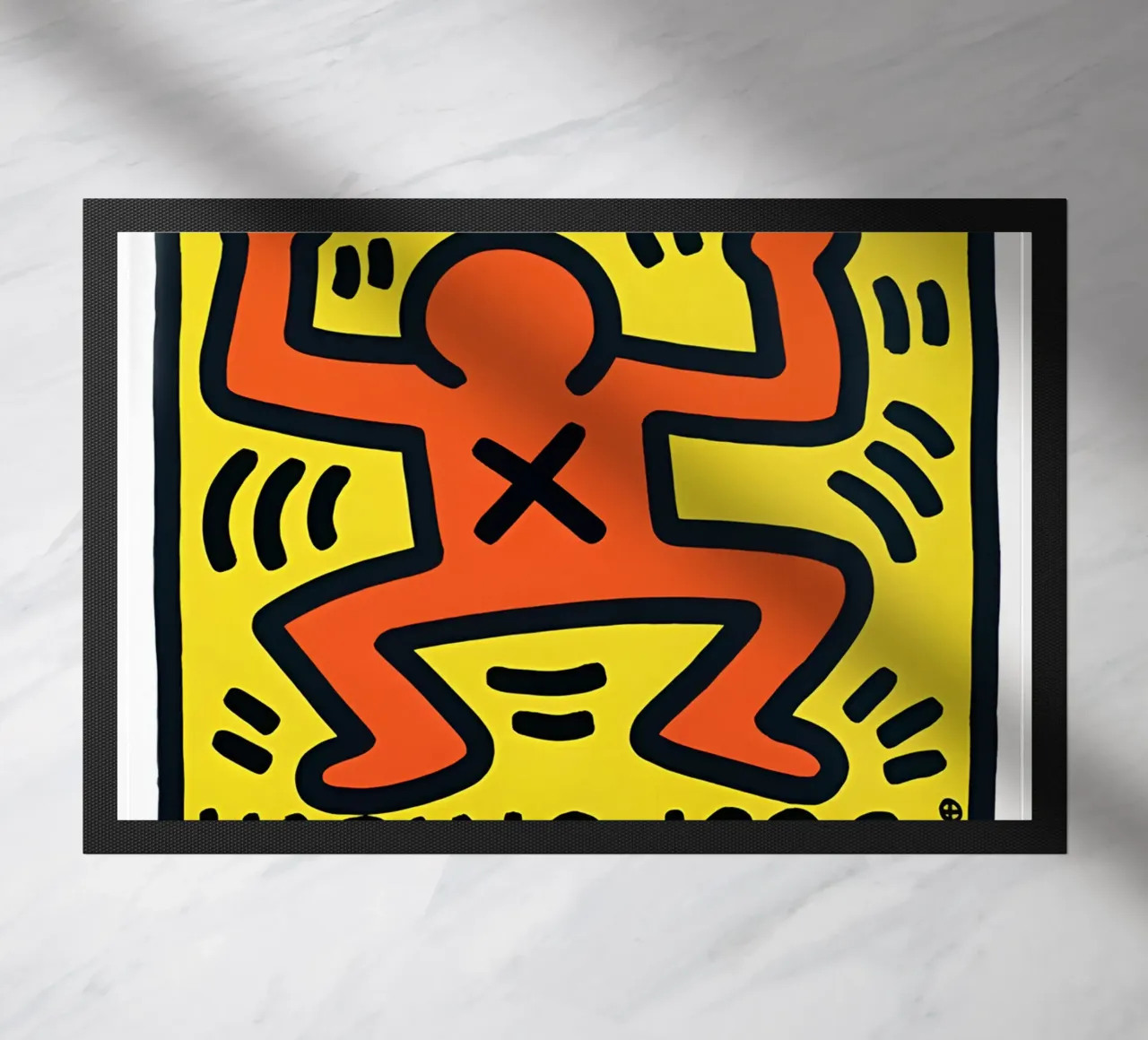 Keith Haring - Artist Painting zerbino da Deepness