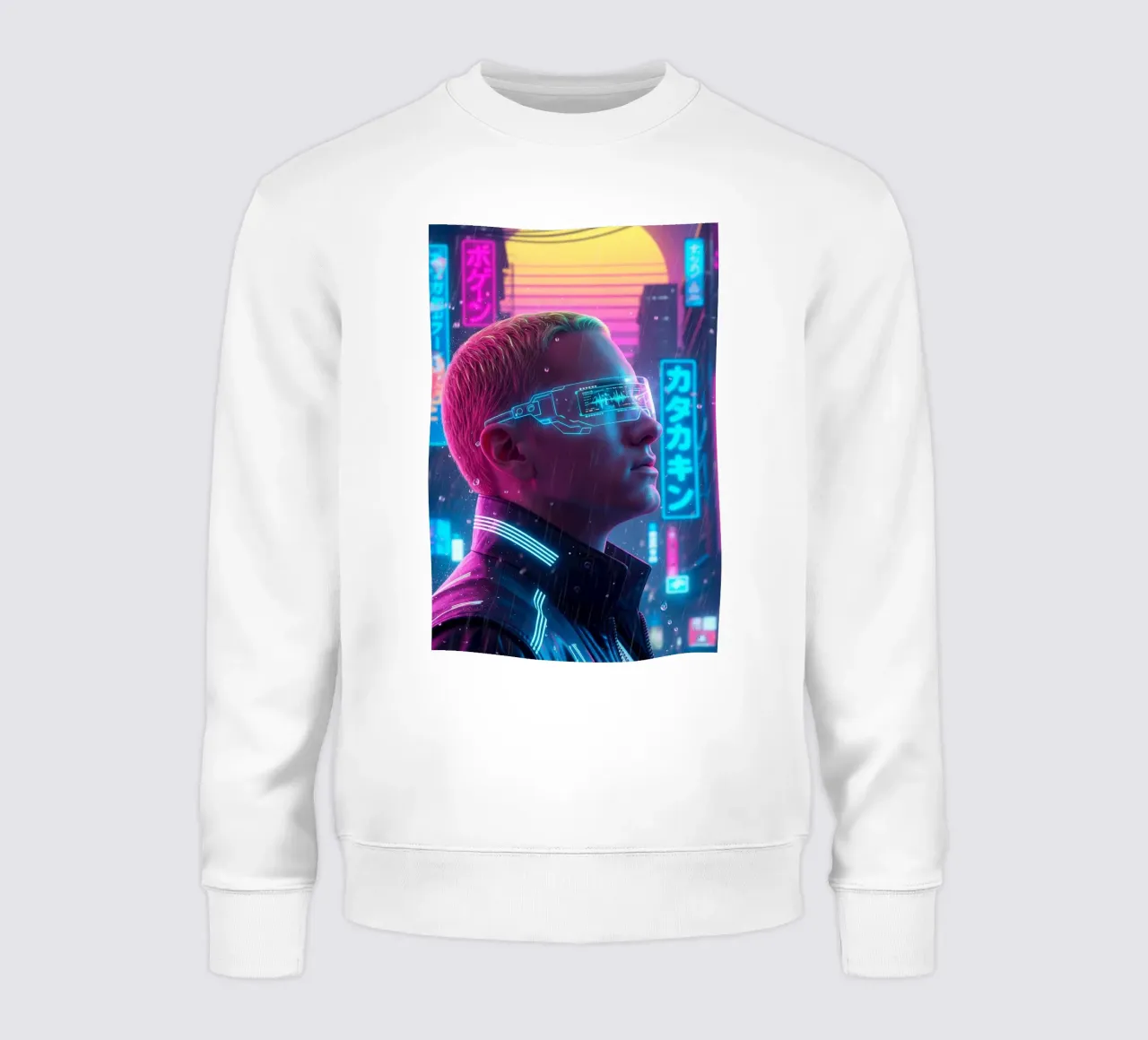 Eminem - Cyber Punk art style felpa da Lembayung art