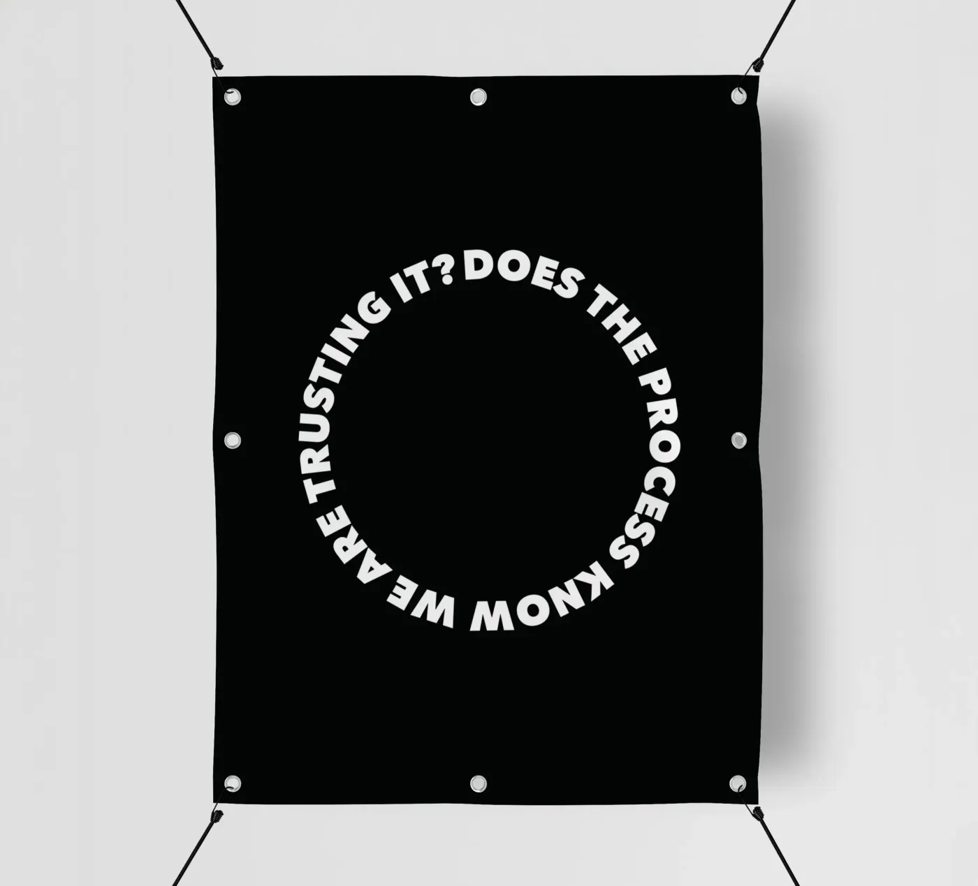 Does the process know? pvc-zeil van Form&Font