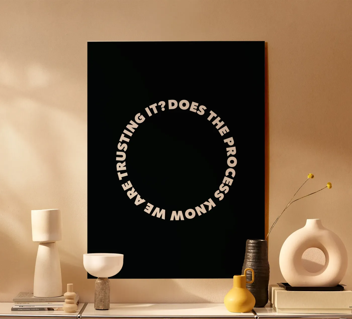 Does the process know? plexiglass da Form&Font