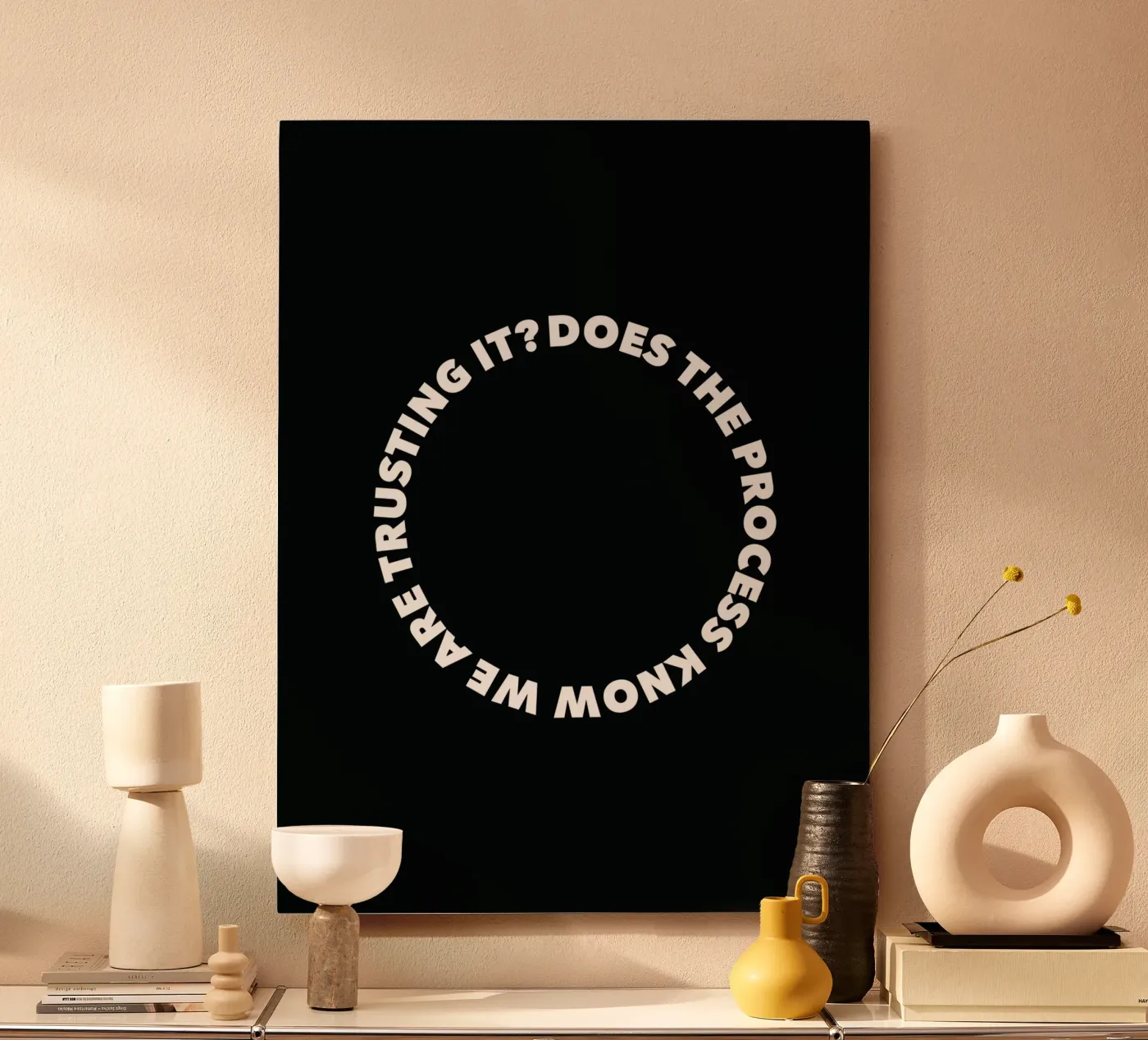Does the process know? forex-plaat van Form&Font