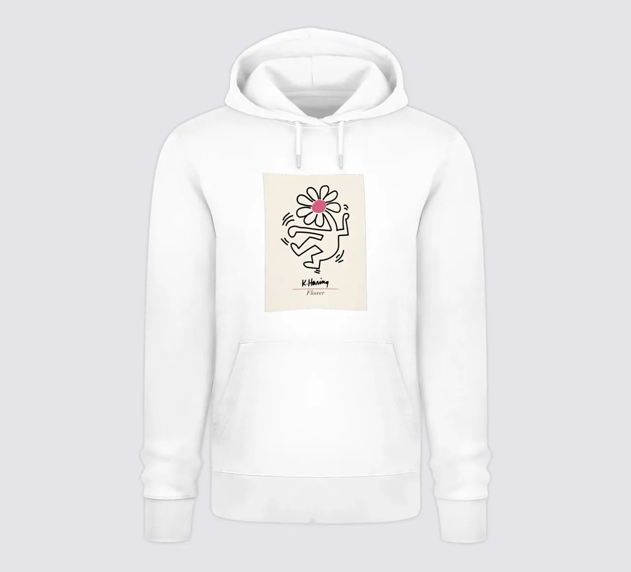 Keith Haring - Art Painting felpa con cappuccio da Deepness