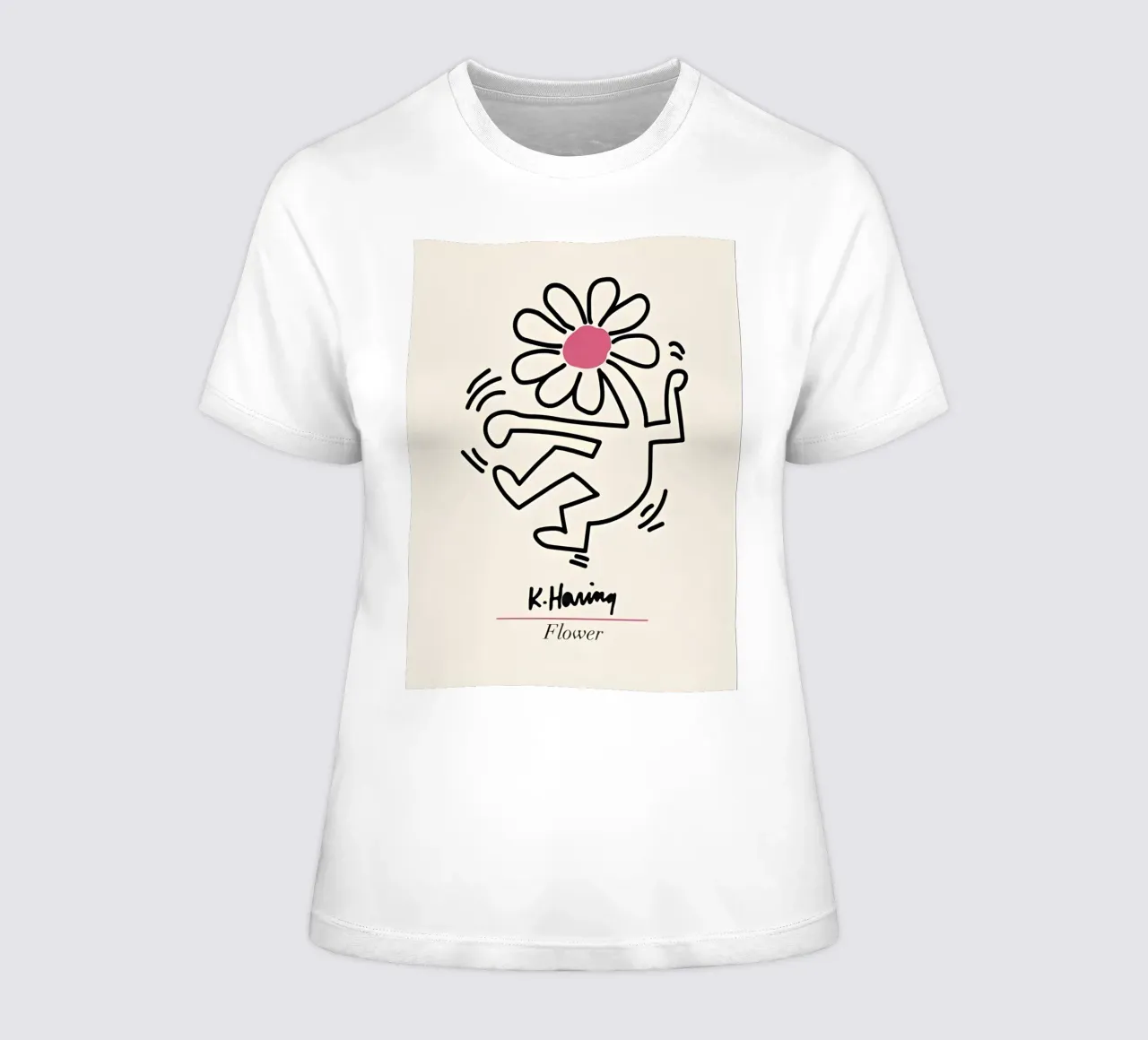 Keith Haring - Art Painting t-shirt da donna da Deepness