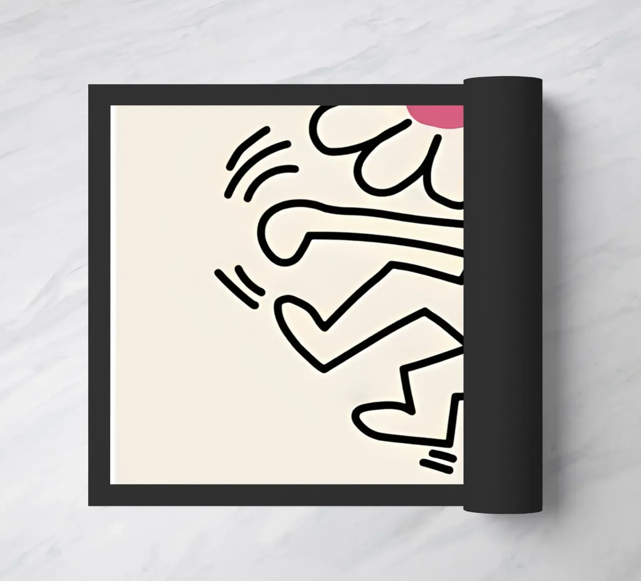 Keith Haring - Art Painting zerbino da Deepness