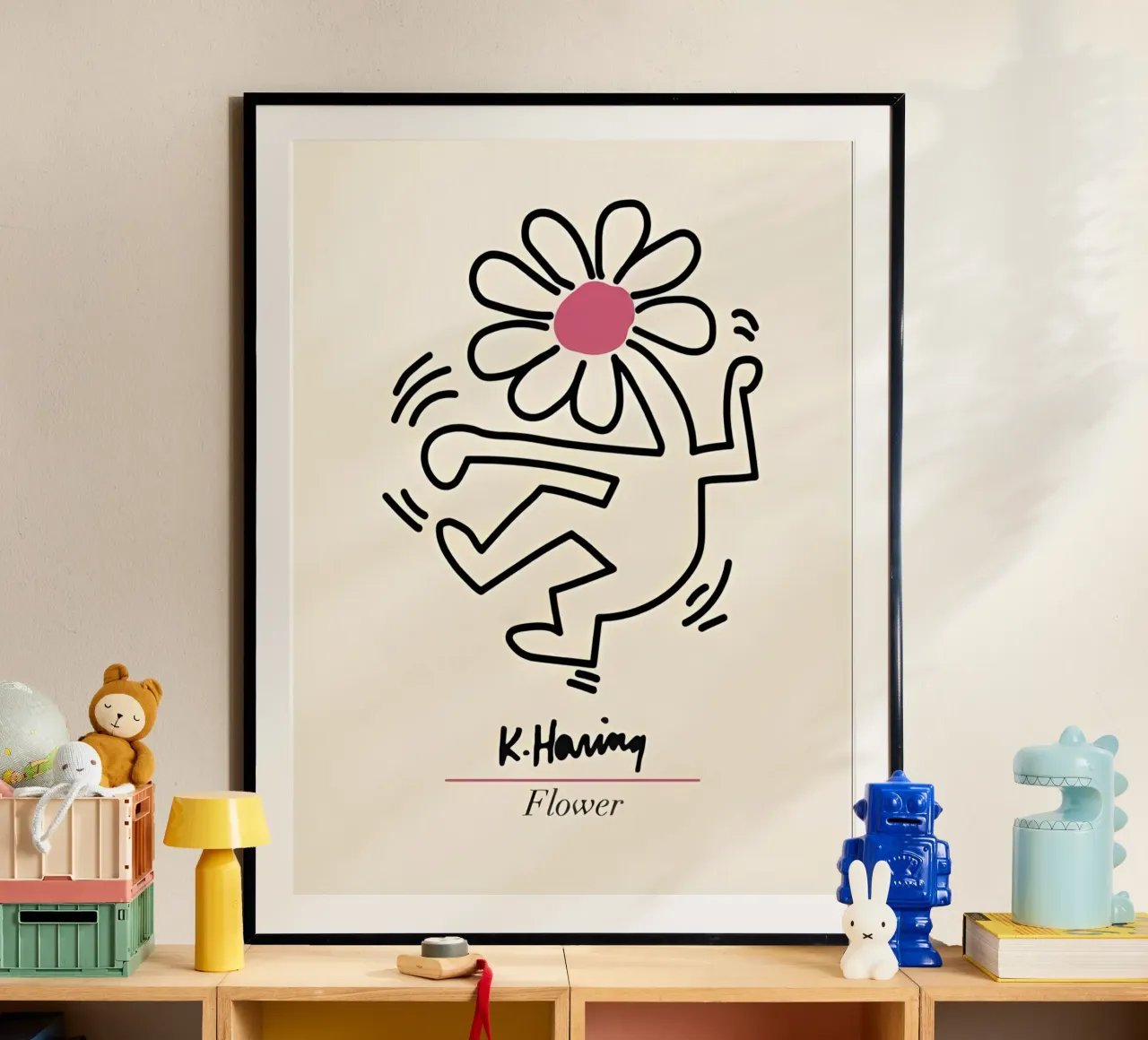 Keith Haring - Art Painting carta hahnemühle da Deepness