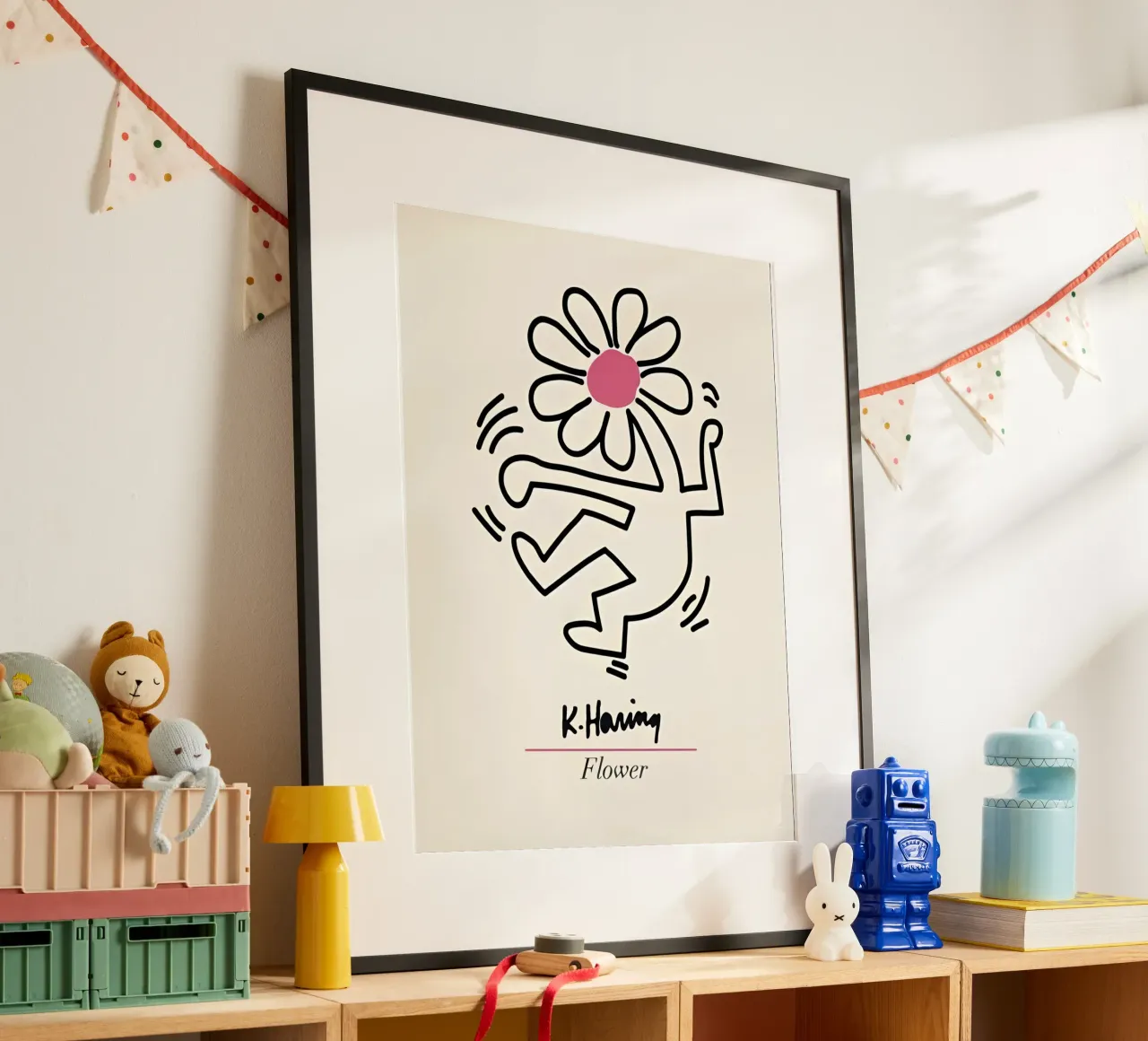 Keith Haring - Art Painting carta hahnemühle da Deepness