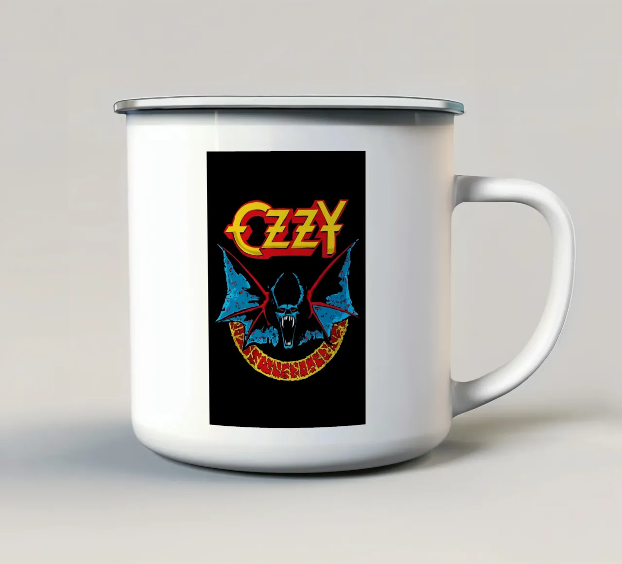 Ozzy tazza in smalto da nabakumov