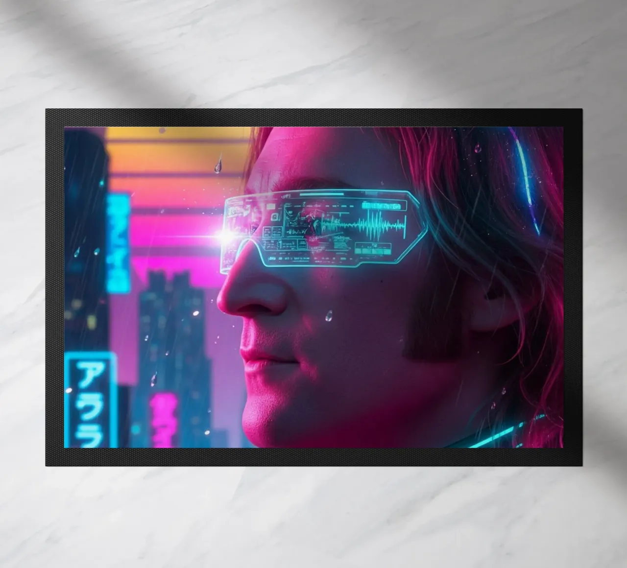 John Lennon - Cyber Punk art style zerbino da Lembayung art