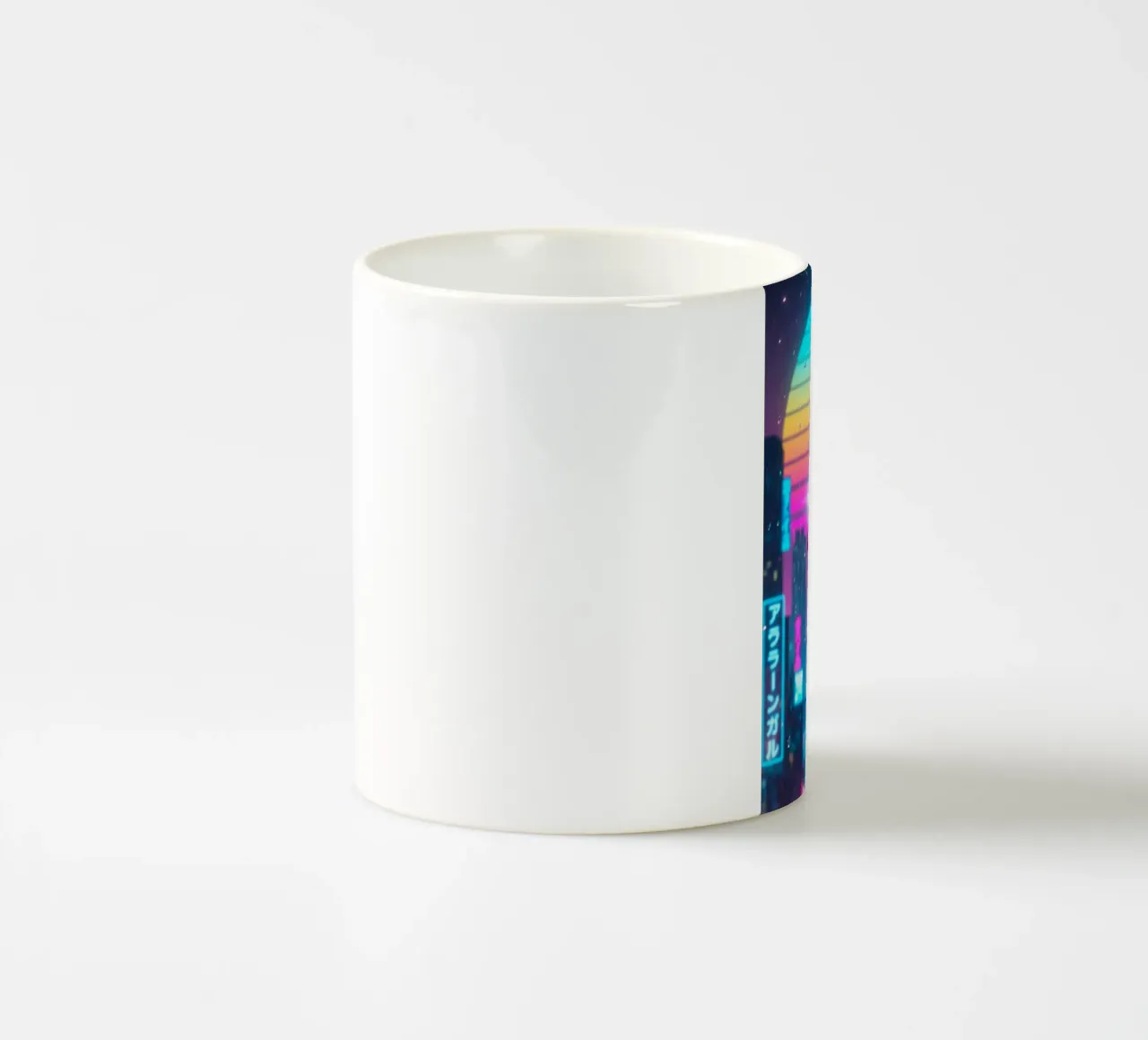 John Lennon - Cyber Punk art style tazza in ceramica da Lembayung art
