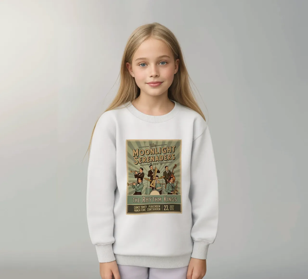 SERENATE AL CHIARO DI LUNA felpa bambino da edward shop