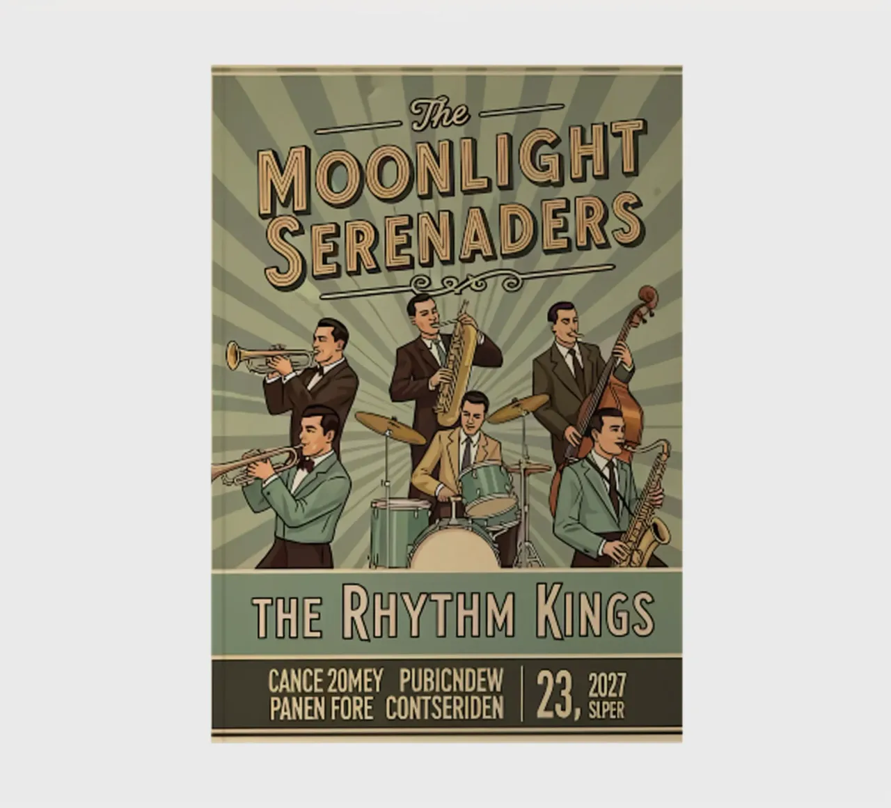 MOONLIGHT SERENADERS notebook by edward shop