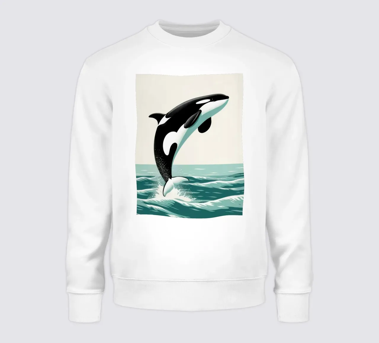 Orca Whale felpa da edward shop