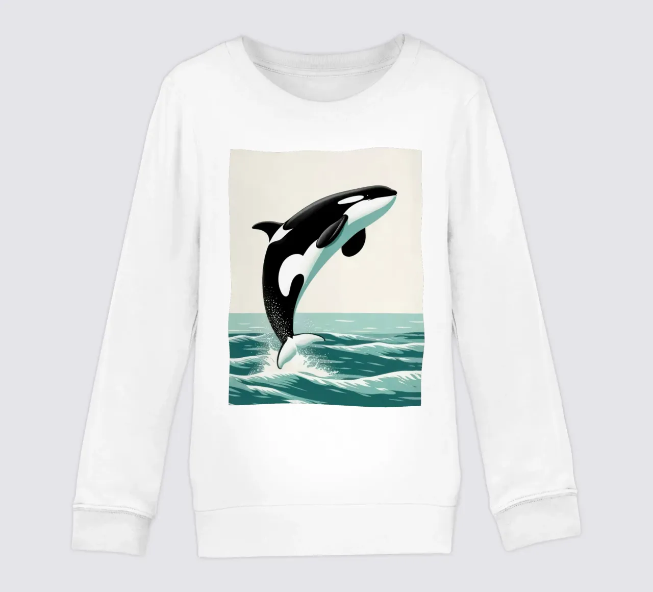 Orca Whale felpa bambino da edward shop