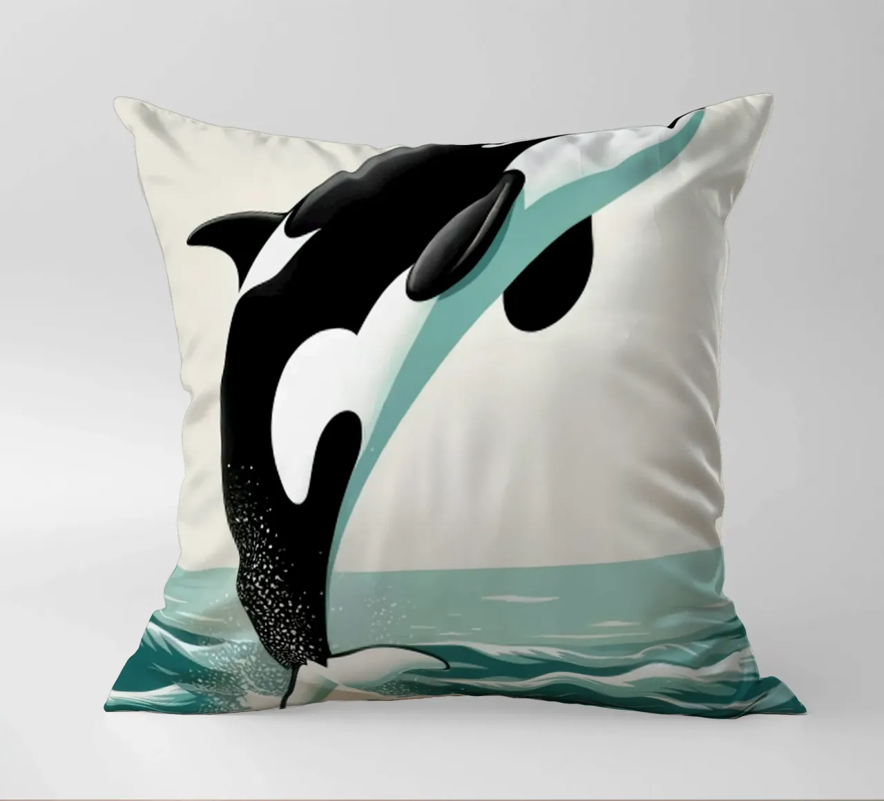 Orca Whale cuscino da edward shop