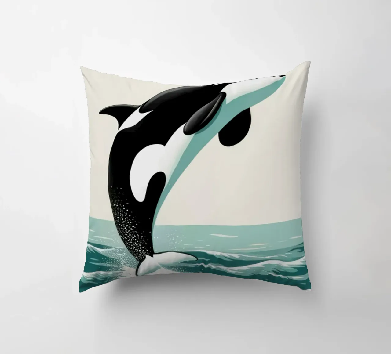 Orca Whale cuscino da edward shop
