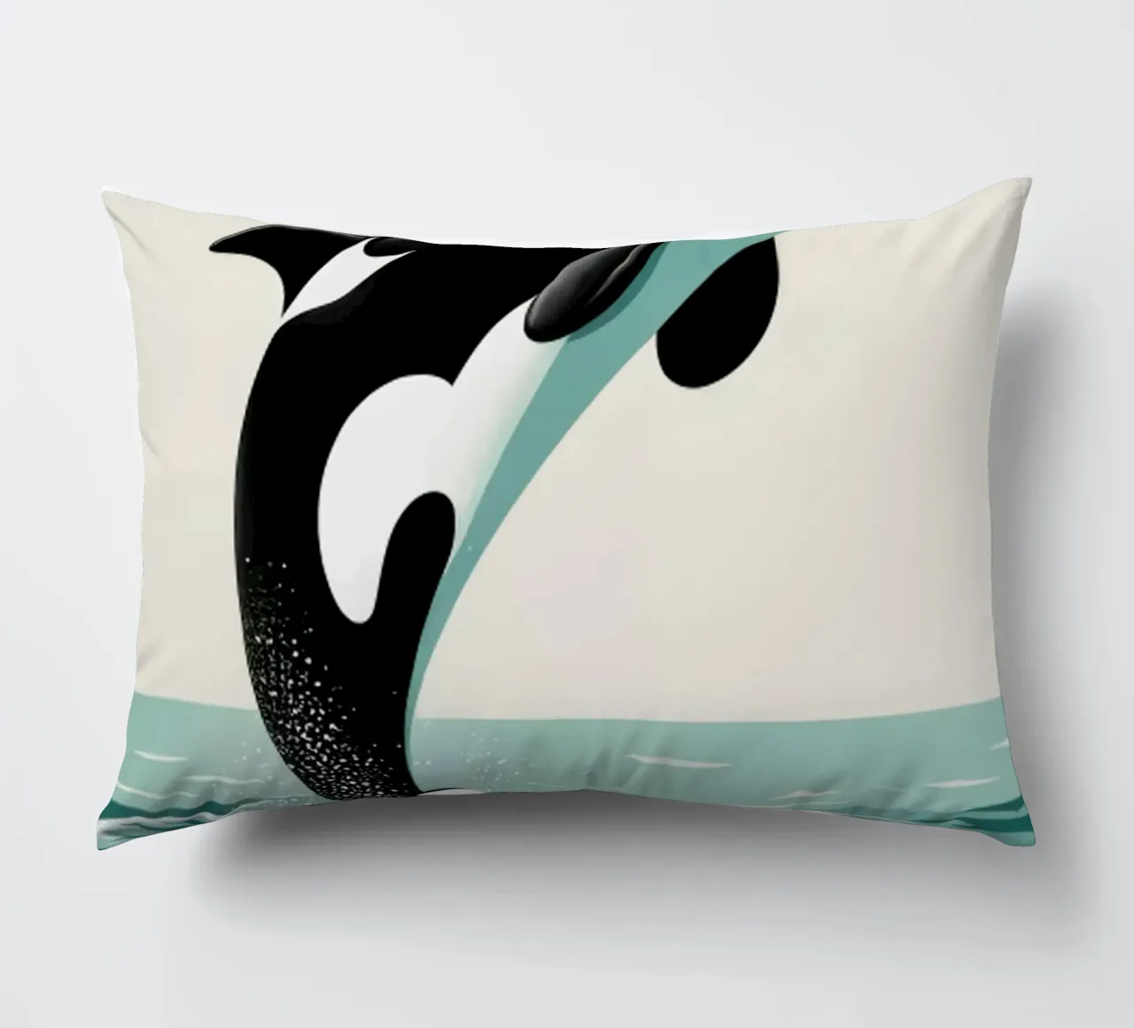 Orca Whale cuscino da edward shop