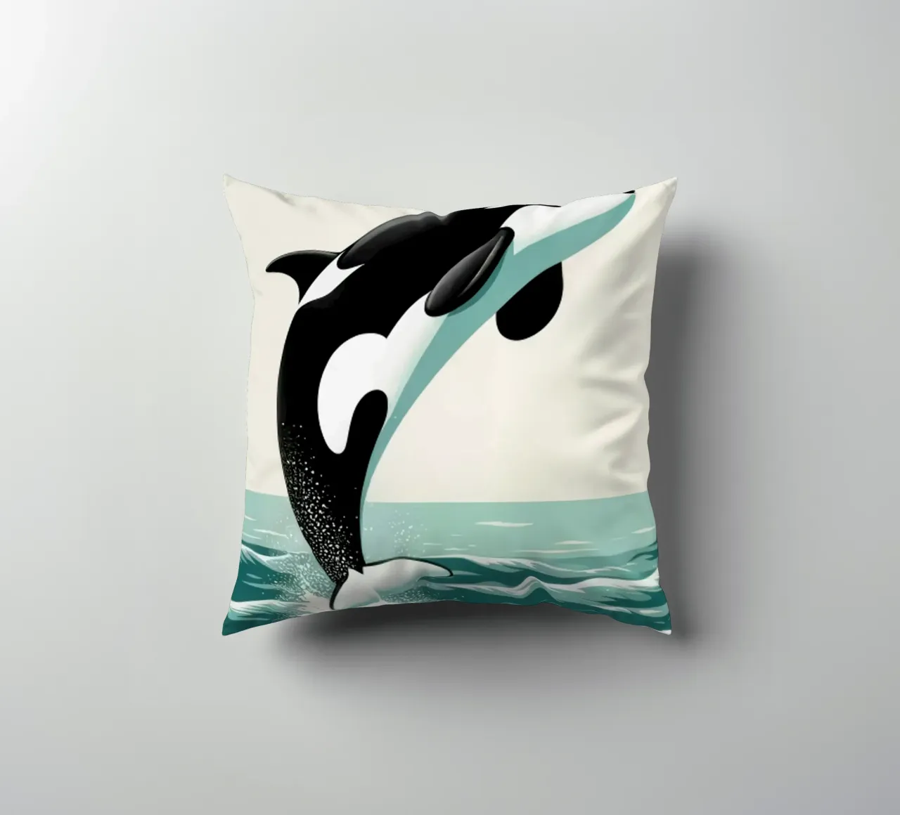Orca Whale cuscino da edward shop