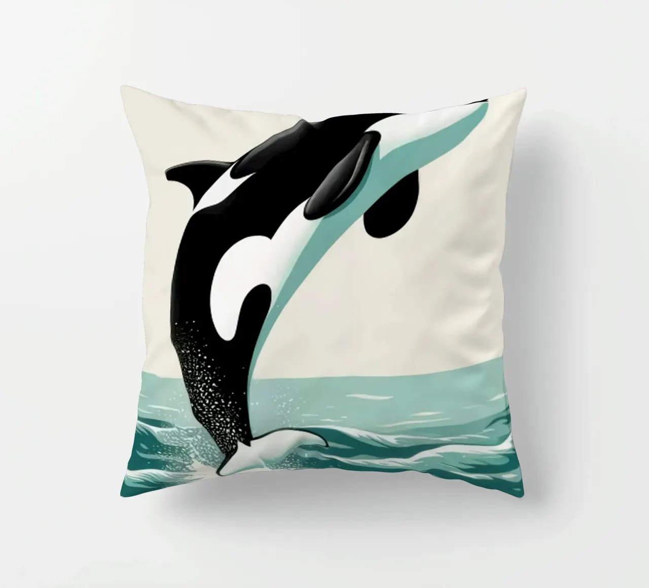 Orca Whale cuscino da edward shop