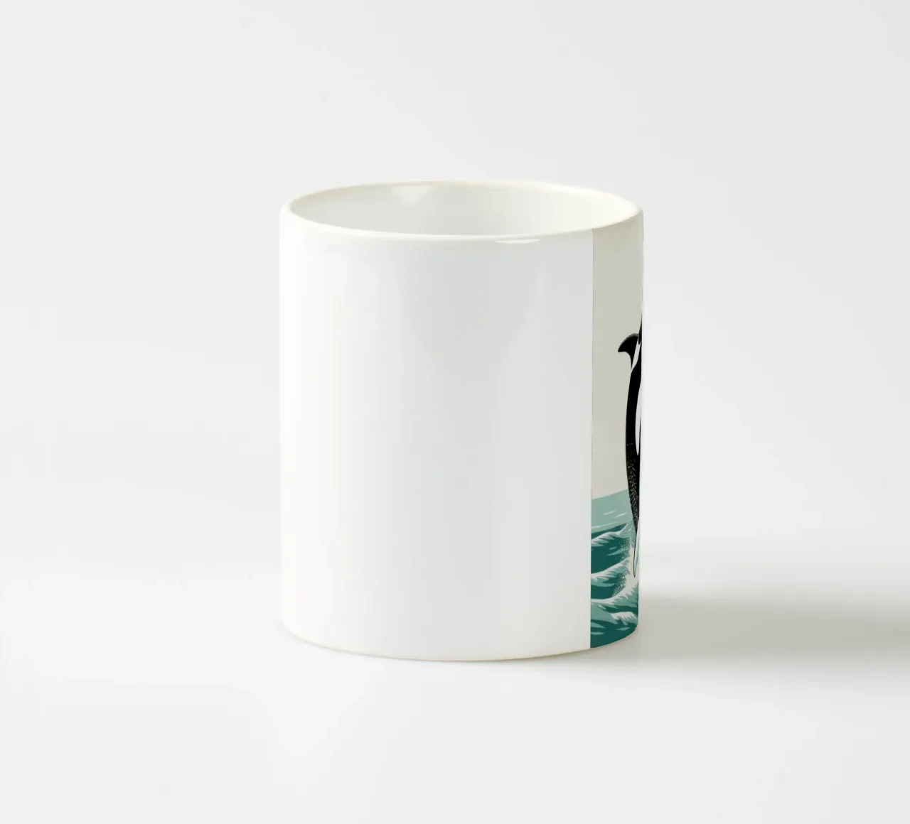 Orca Whale tazza in ceramica da edward shop