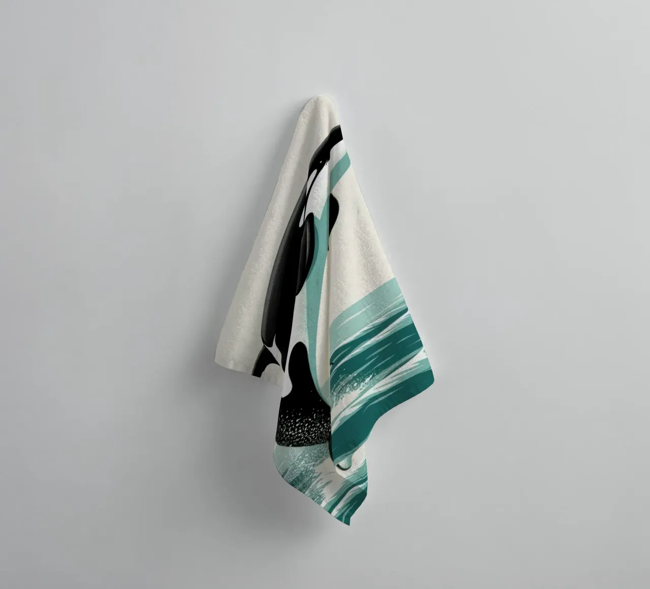 Orca Whale asciugamano da bagno da edward shop