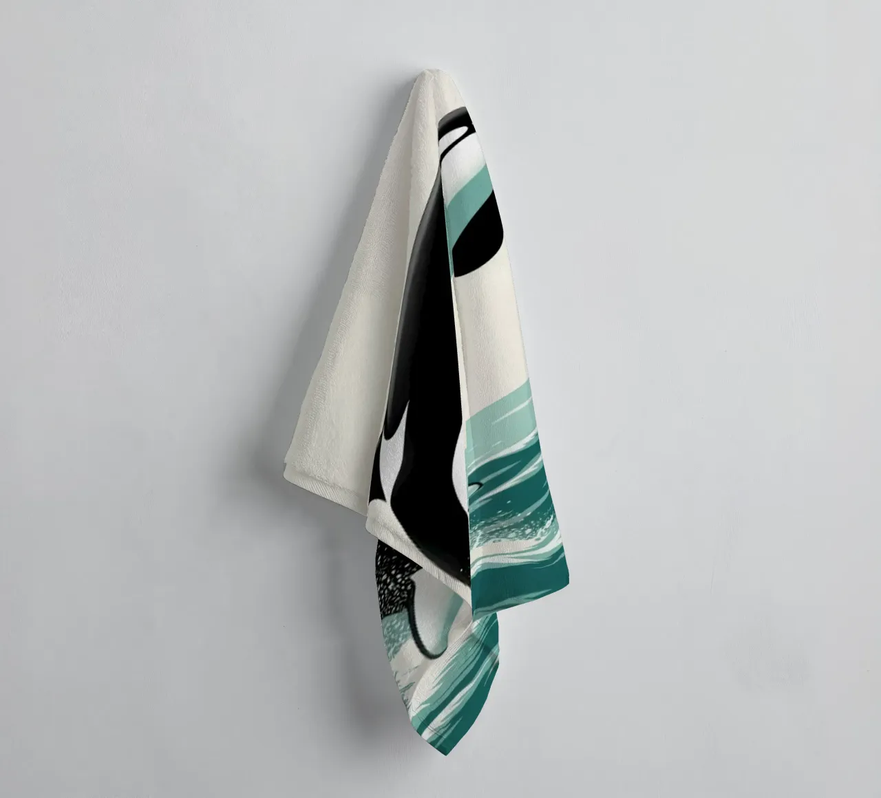 Orca Whale asciugamano da bagno da edward shop