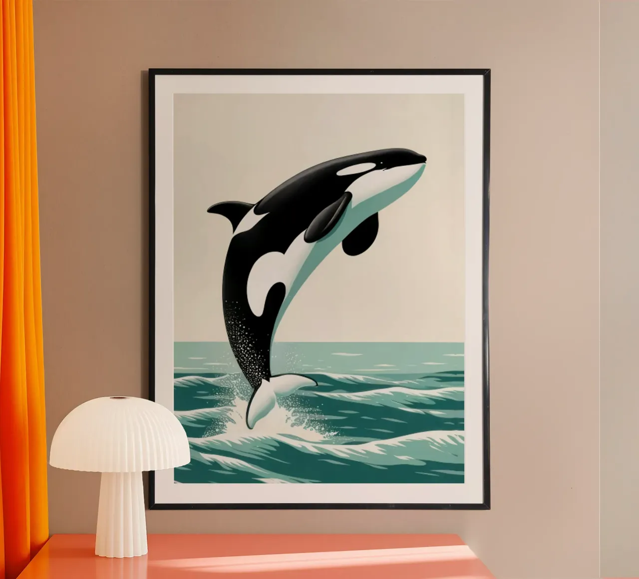 Orca Whale carta hahnemühle da edward shop