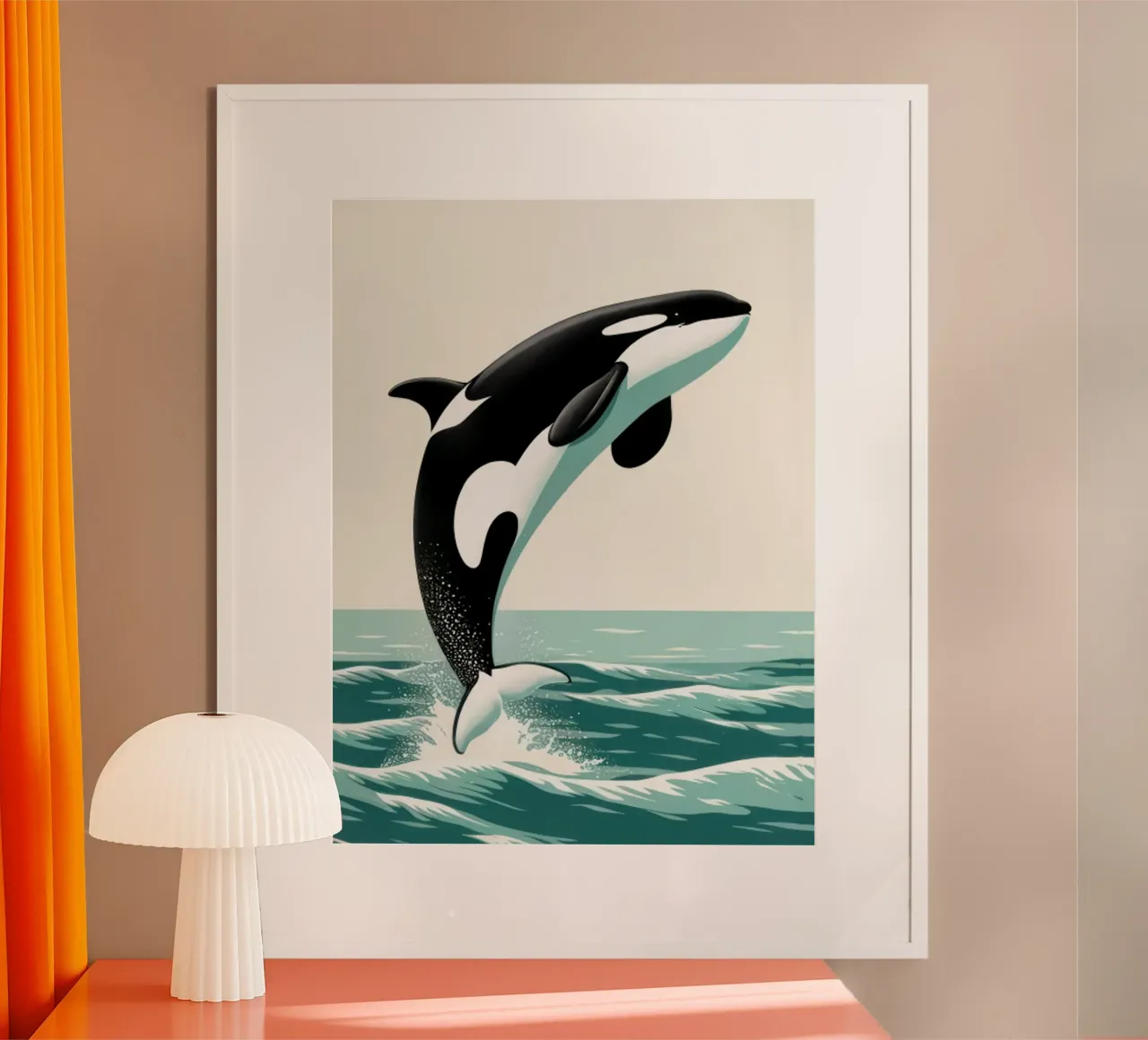 Orca Whale carta hahnemühle da edward shop