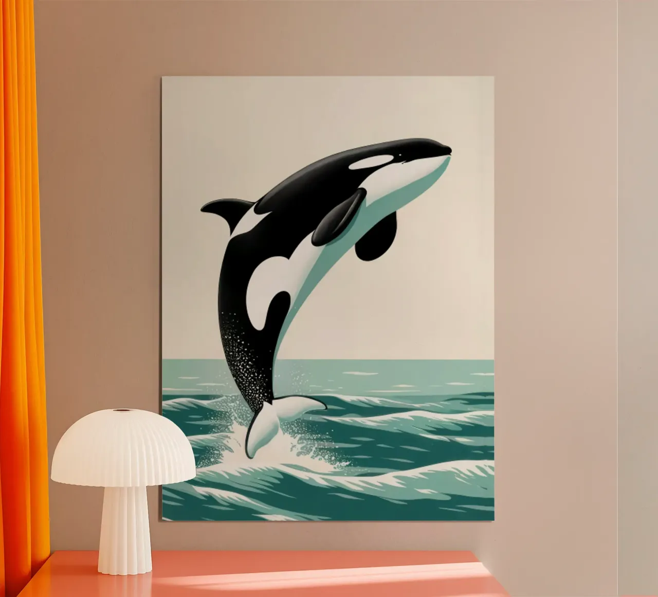 Orca Whale carta hahnemühle da edward shop