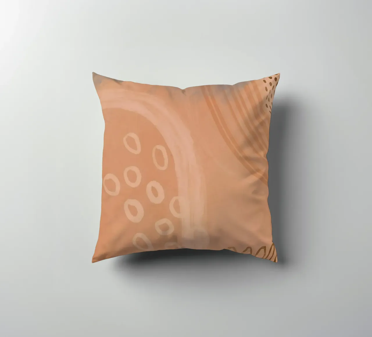 Boho Pastels Peach Fuzz cuscino da Andrea Haase Modern Home