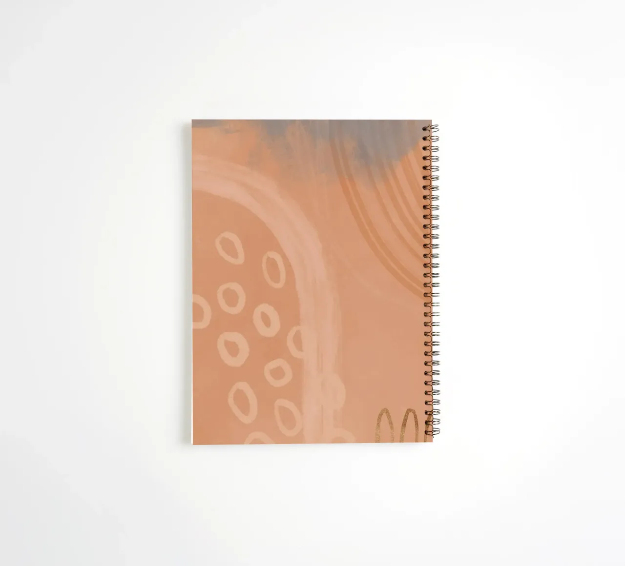 Boho Pastels Peach Fuzz diario ad anelli da Andrea Haase Modern Home