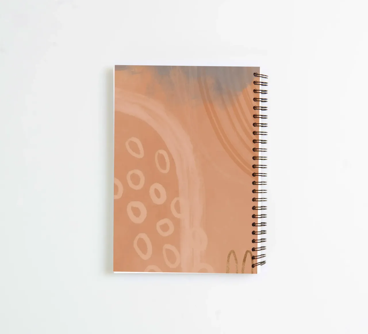Boho Pastels Peach Fuzz diario ad anelli da Andrea Haase Modern Home