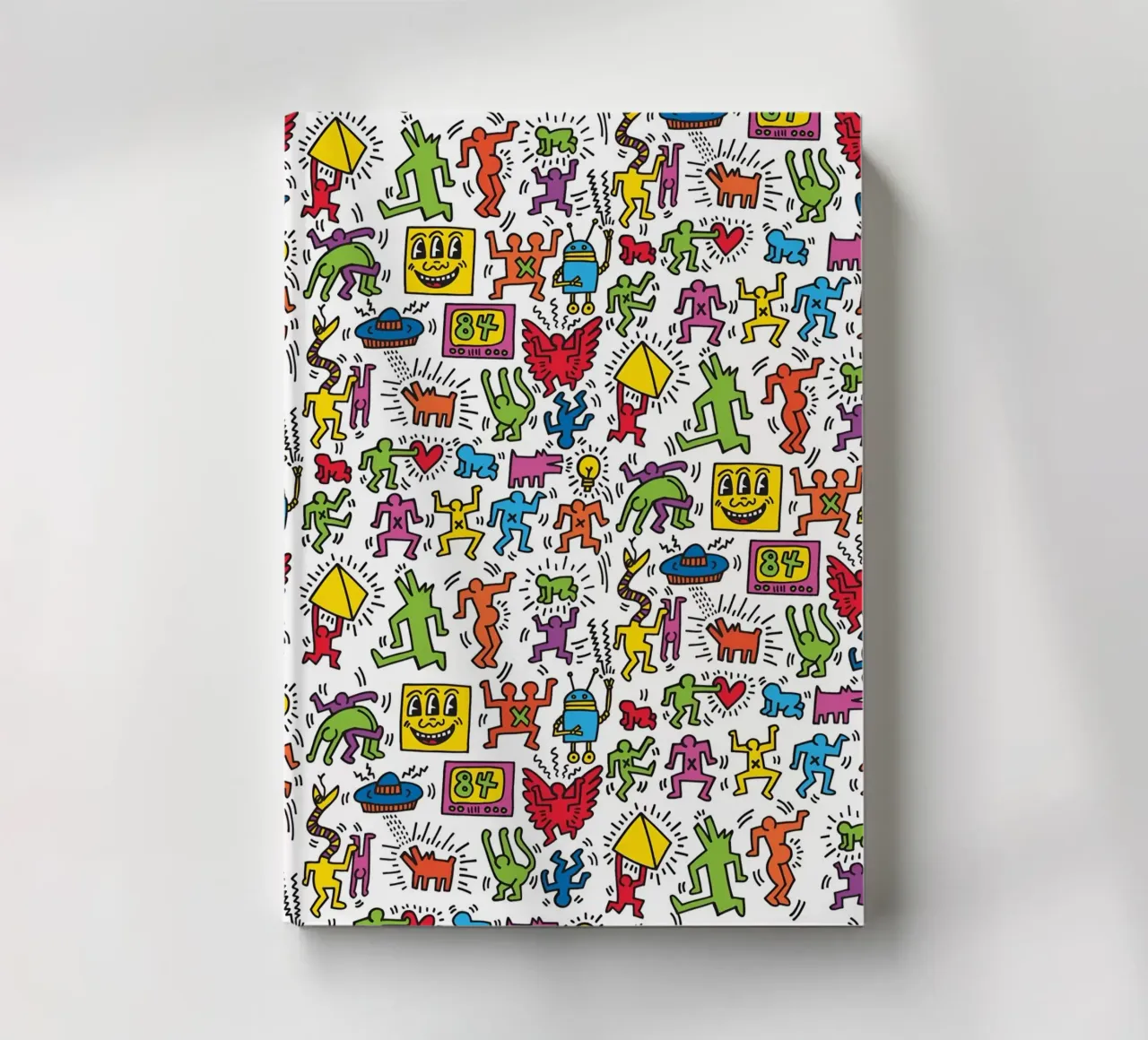Keith Haring - Doodle notebook by Deepness