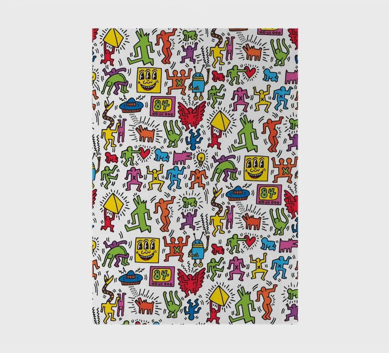 Keith Haring - Doodle notebook by Deepness