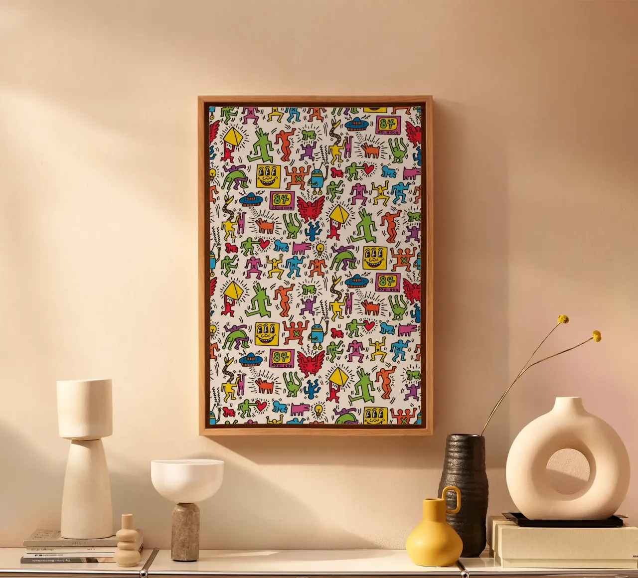 Keith Haring - Doodle tela da Deepness