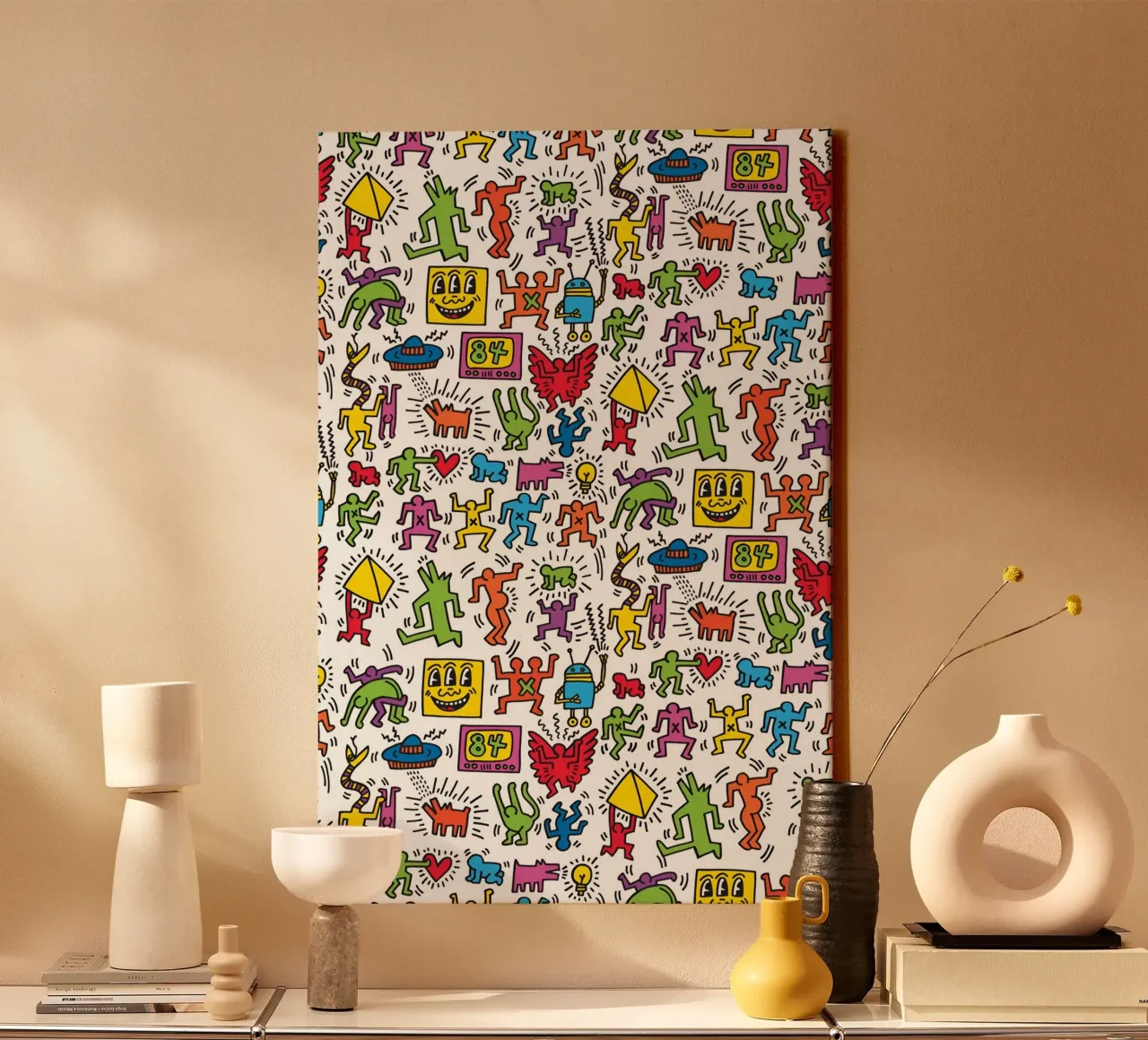 Keith Haring - Doodle tela da Deepness
