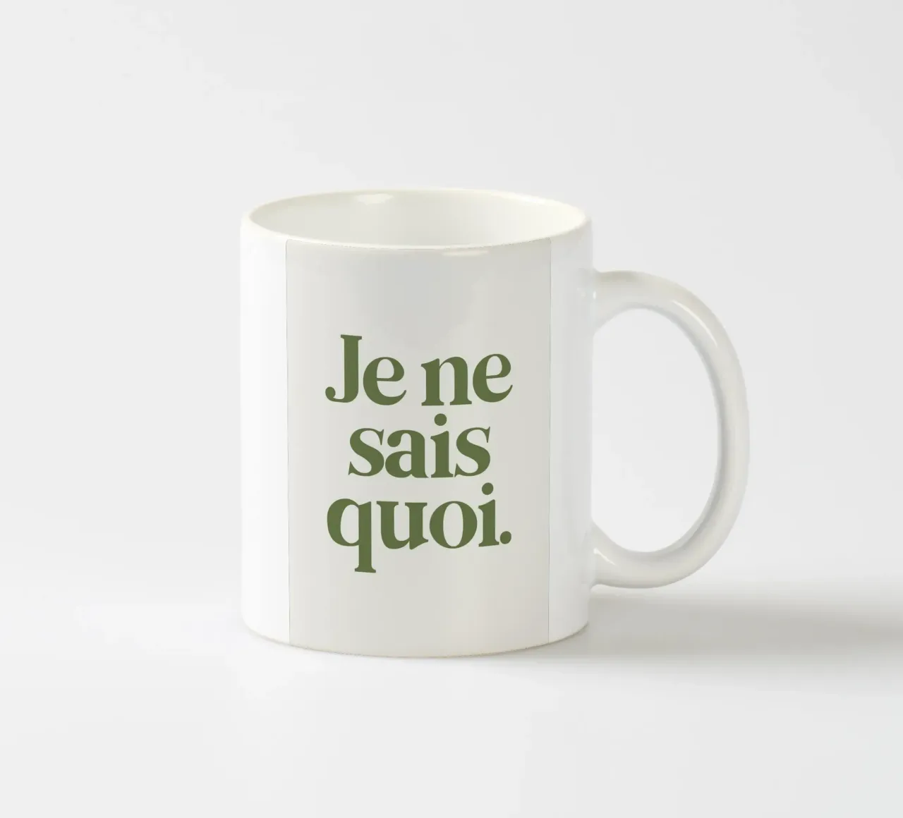typographie citation lettres mug en céramique de Eva Rogers