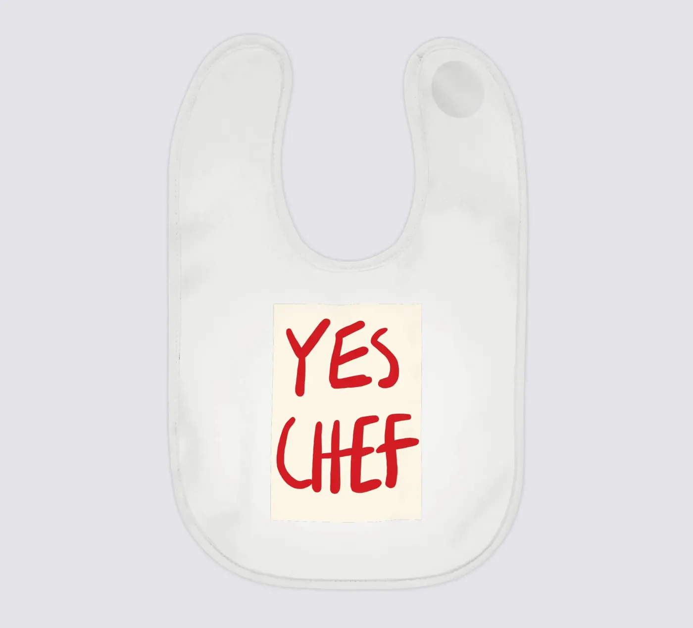 Typografie-Anweisung Babylätzchen von Eva Rogers