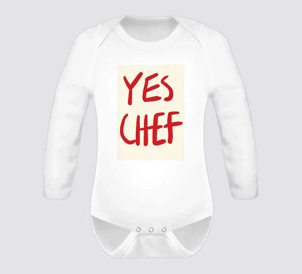 Typografie-Anweisung Langarm Babybody von Eva Rogers