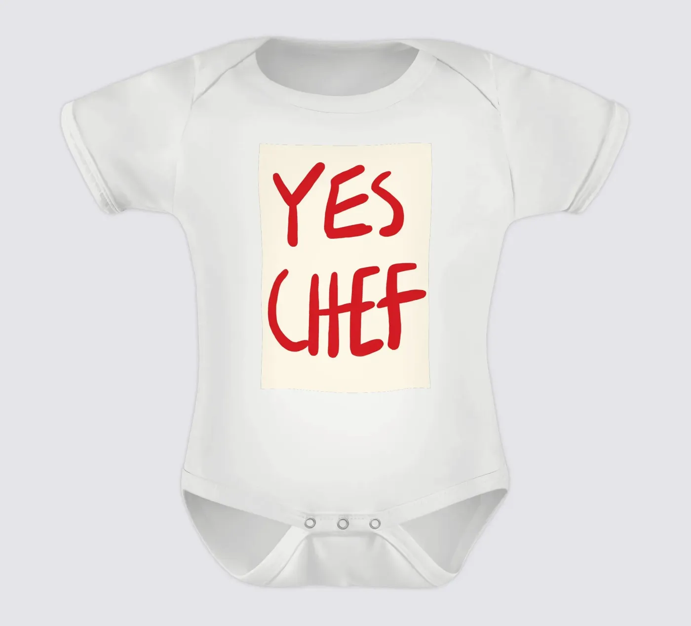 typography statement Kurzarm Babybody von Eva Rogers