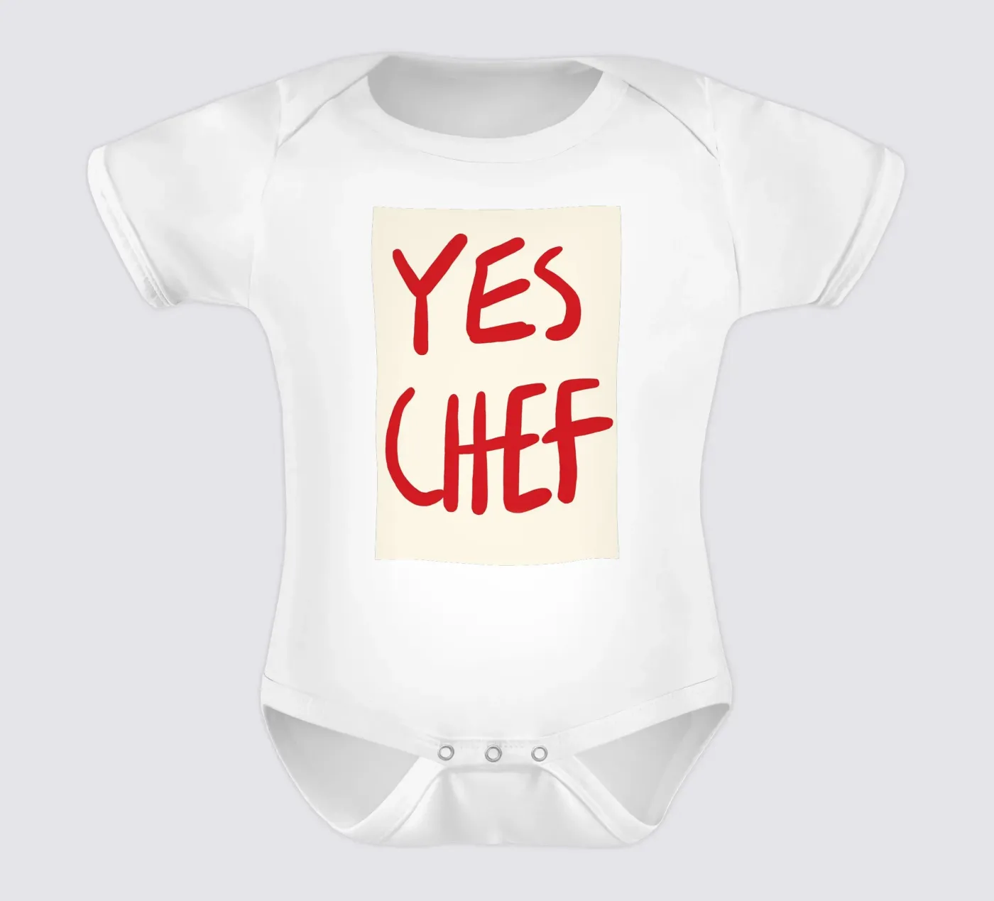 typography statement Kurzarm Babybody von Eva Rogers