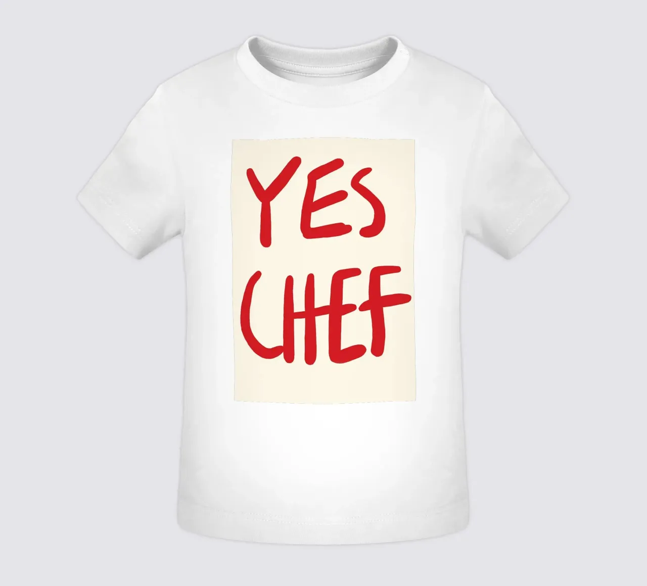typography statement baby t-shirt by Eva Rogers