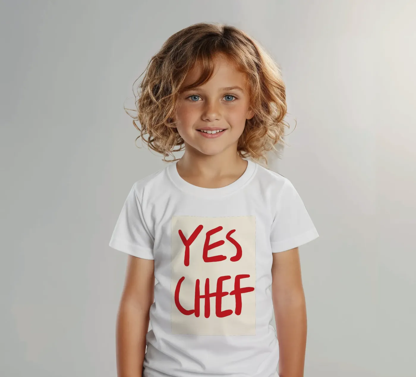 typography statement kids t-shirt by Eva Rogers