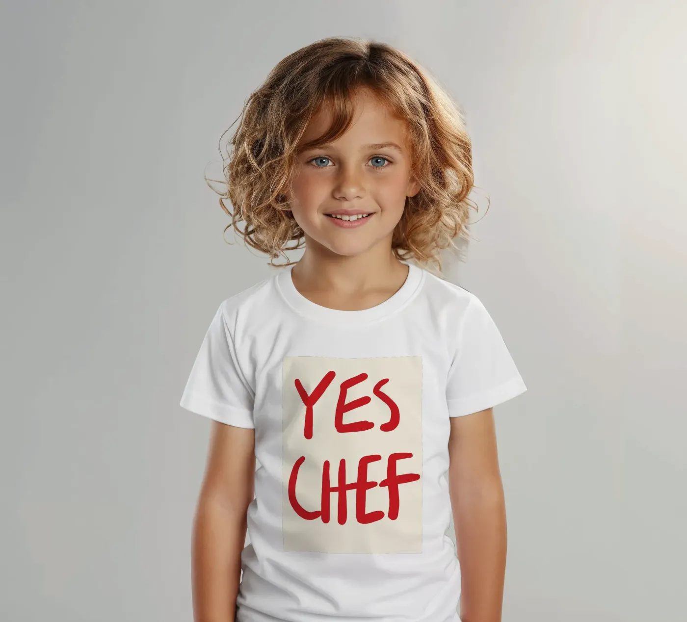 typography statement kids t-shirt by Eva Rogers