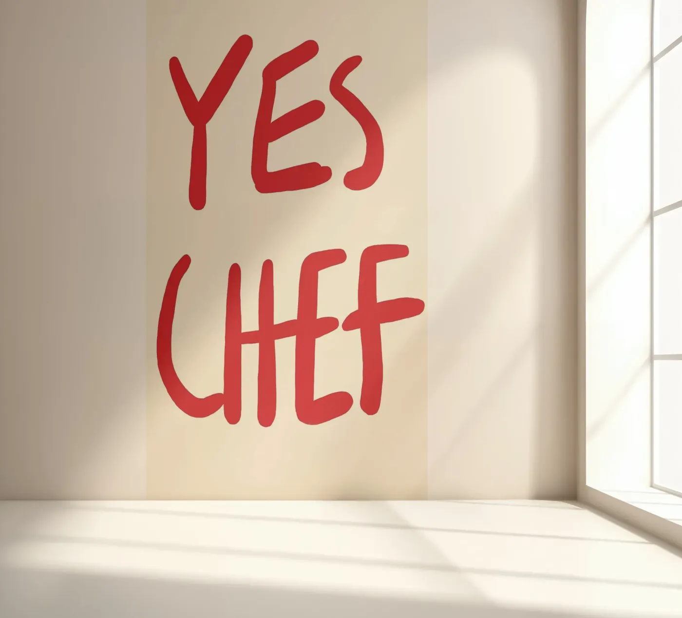 typografieverklaring fotobehang van Eva Rogers