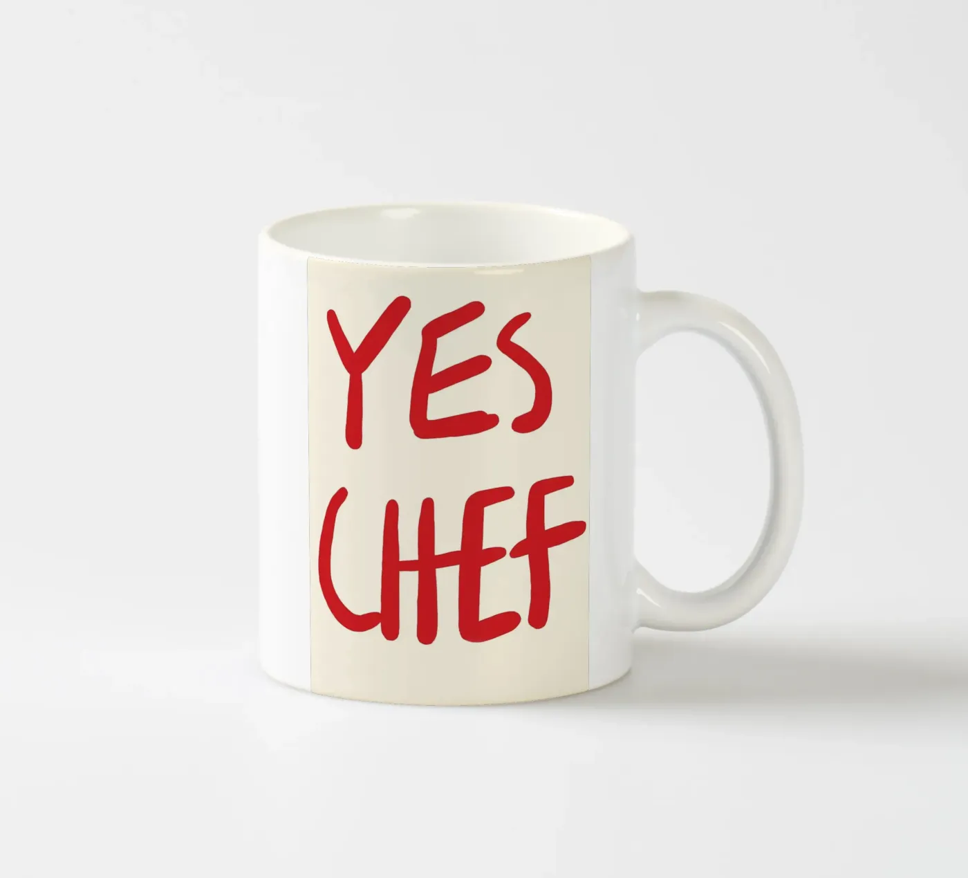 typography statement ceramic mug by Eva Rogers